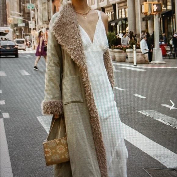 Spell and the Gypsy Long Green coat size S/M - Picture 2 of 8